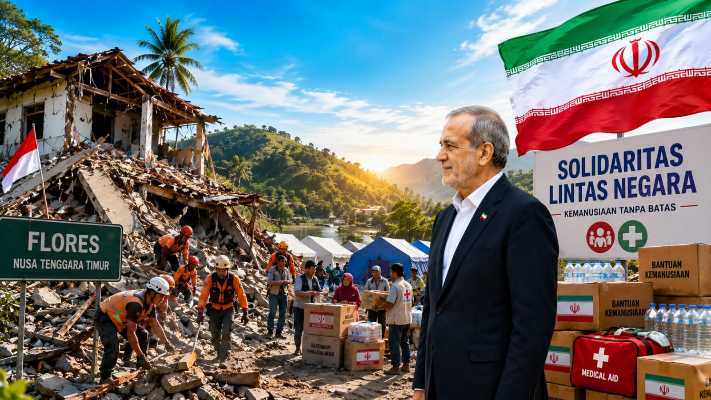 Dari Flores, Iran Menawarkan Diplomasi Kemanusiaan
