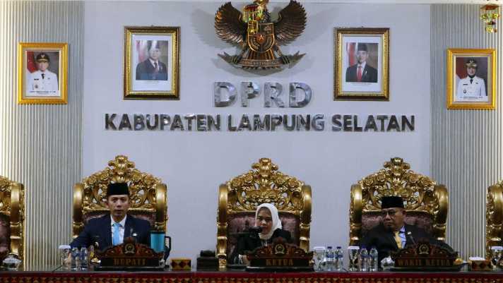 Pemkab dan DPRD Lampung Selatan Ikuti Pidato Kenegaraan Presiden Prabowo, Bawa Semangat Kemerdekaan Jadi Kerja Nyata