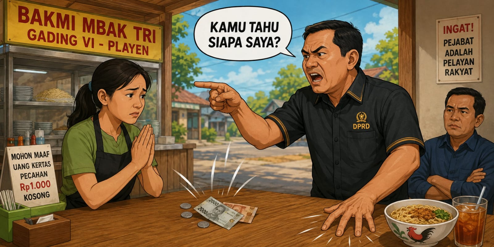 Receh Seribu, Ujian Etika Wakil Rakyat